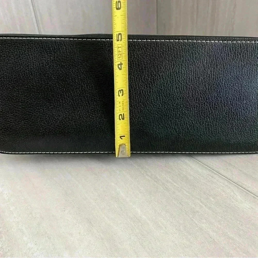 Kate Spade Black Leather Wellesley Rachelle Dome Satchel - Picture 13 of 13